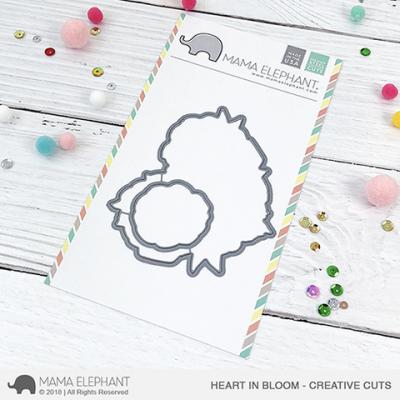 Mama Elephant Creative Cuts - Heart In Bloom